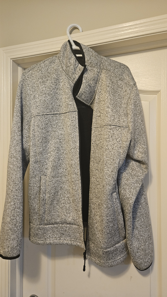 George L/G Fleece Jacket - Grey 🥕