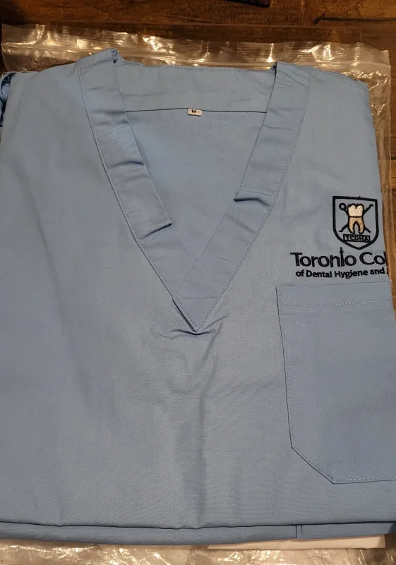 Brand new Toronto College of Dental Hygiene Uniform - Size M image indicator(3)