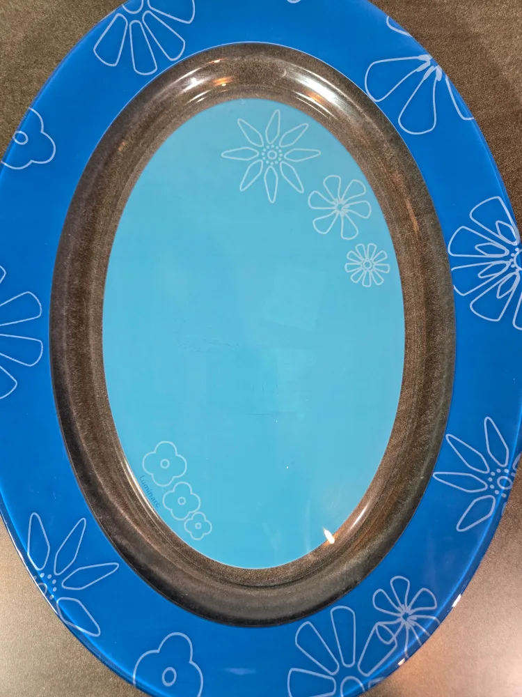 Luminarc New Morning Flower Serving Tray with Floral Design image indicator(2)