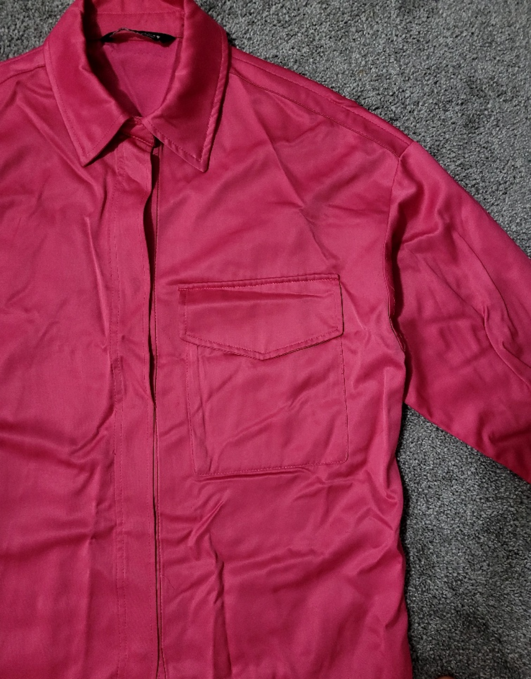 Zara Pink Long Sleeve Shirt - photo 3