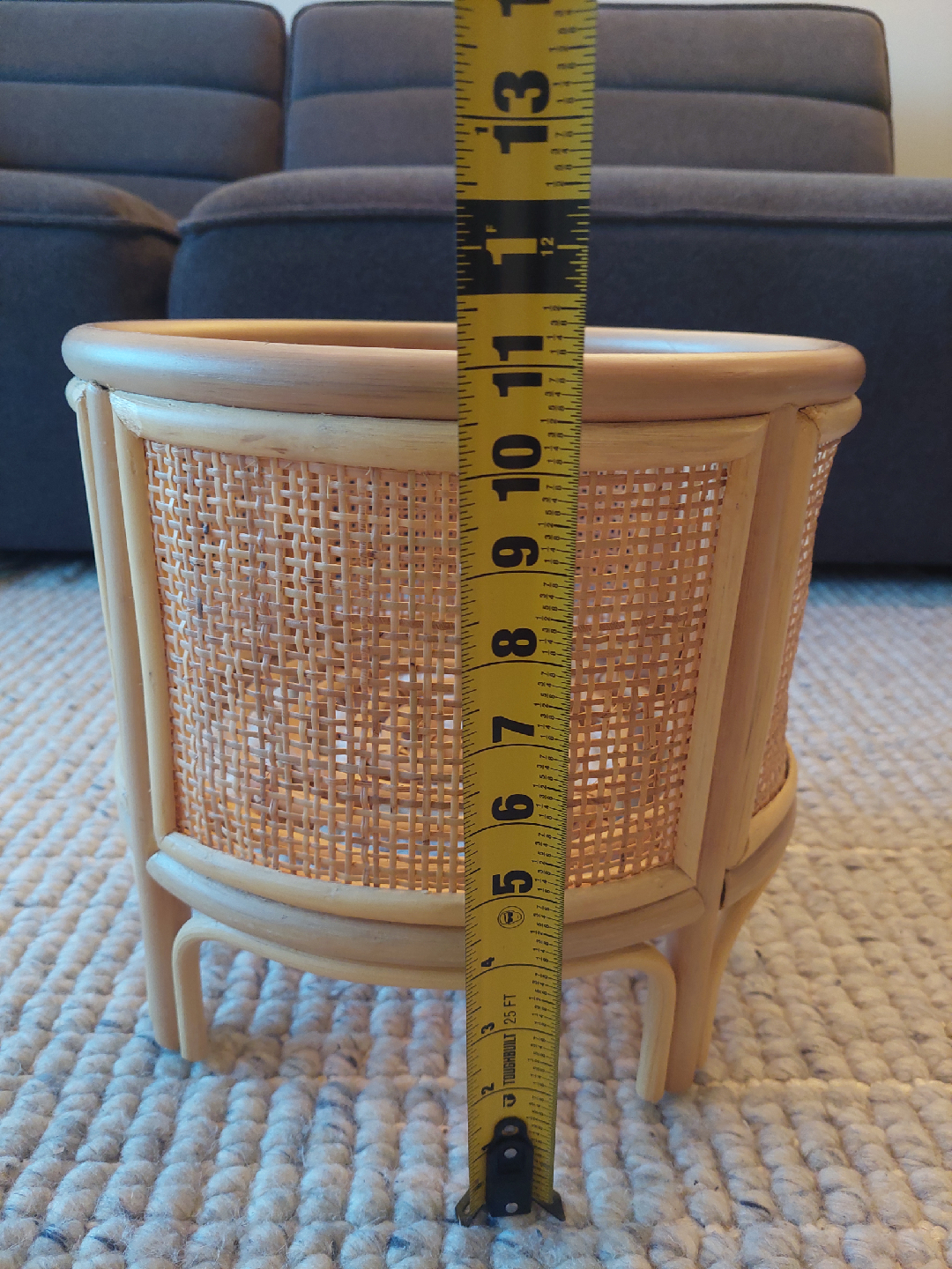 Rattan Plant Stands - Set of 2 - photo 2