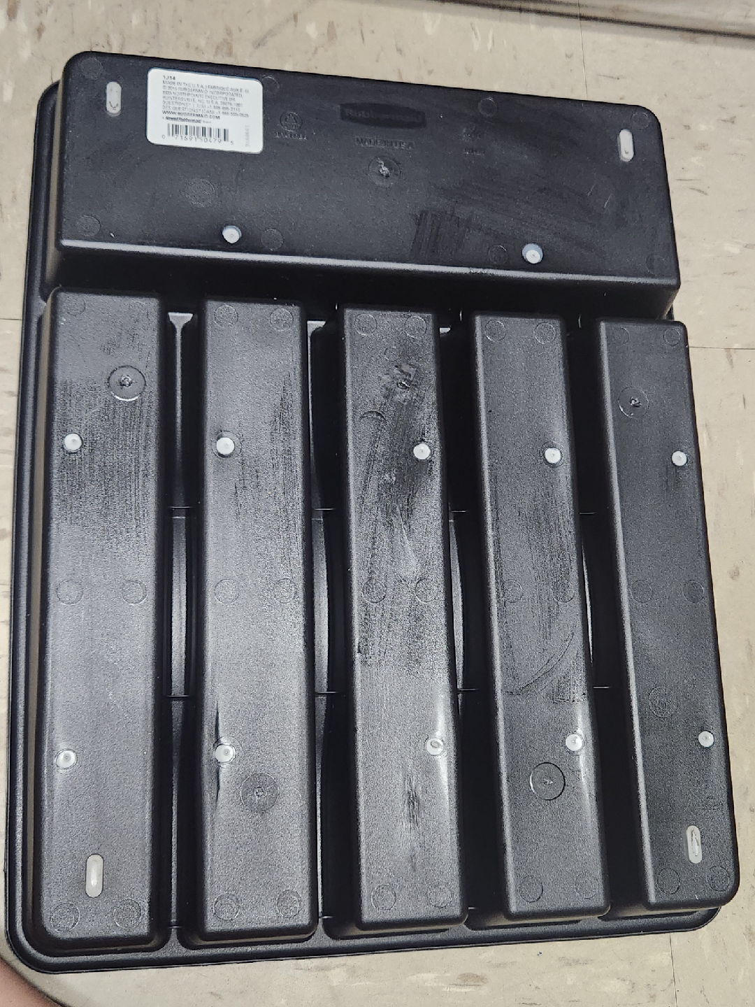 Rubbermaid Cutlery Tray - Black - photo 2