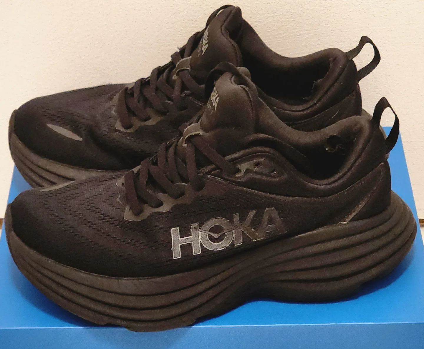 Hoka Bondi 8 Running Shoes - Black image indicator(2)