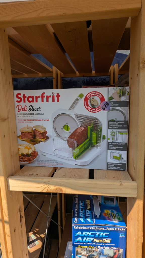 Starfrit Deli Slicer - Slices Meat, Cheese & Bread