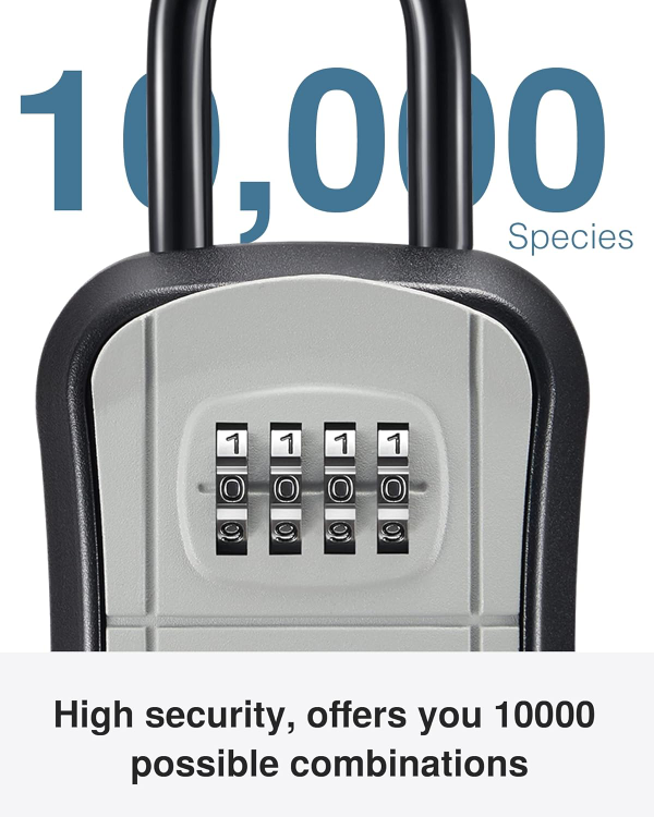 Combination Key Lock Box - Secure Storage