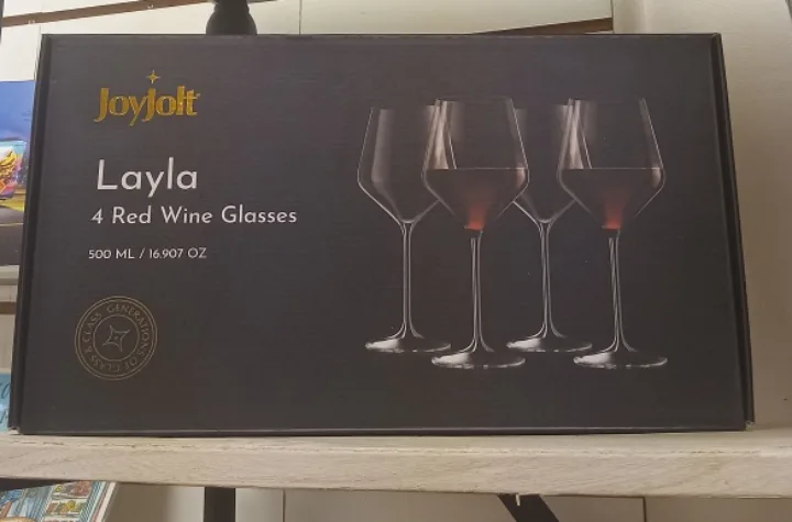 4 Red Wine Glasses thumbnail