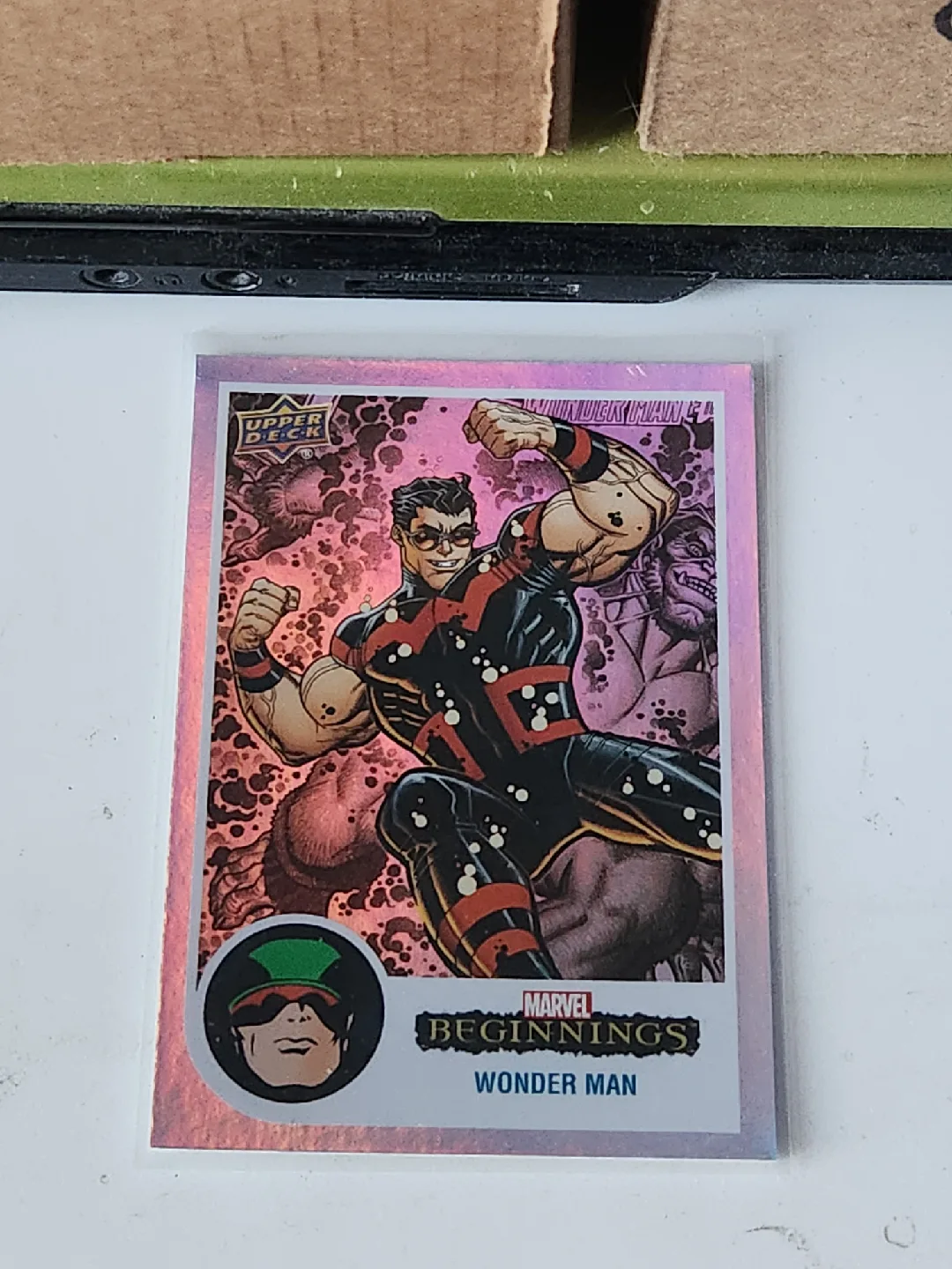 Marvel Beginnings Wonder Man Trading Card image indicator(3)