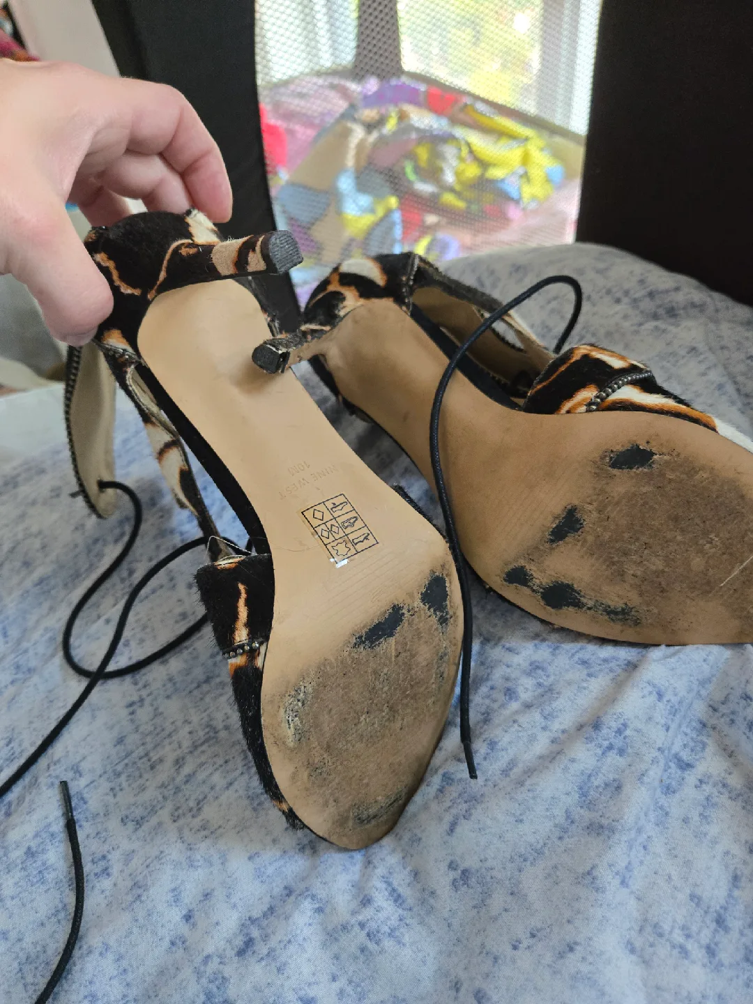 Nine West Animal Print Heels - Size 10 image indicator(5)