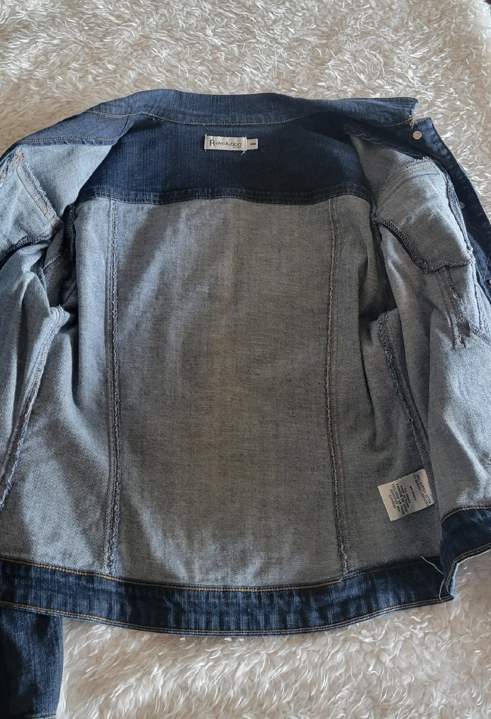 Rickis Jeans Denim Jacket - Size Small image indicator(8)