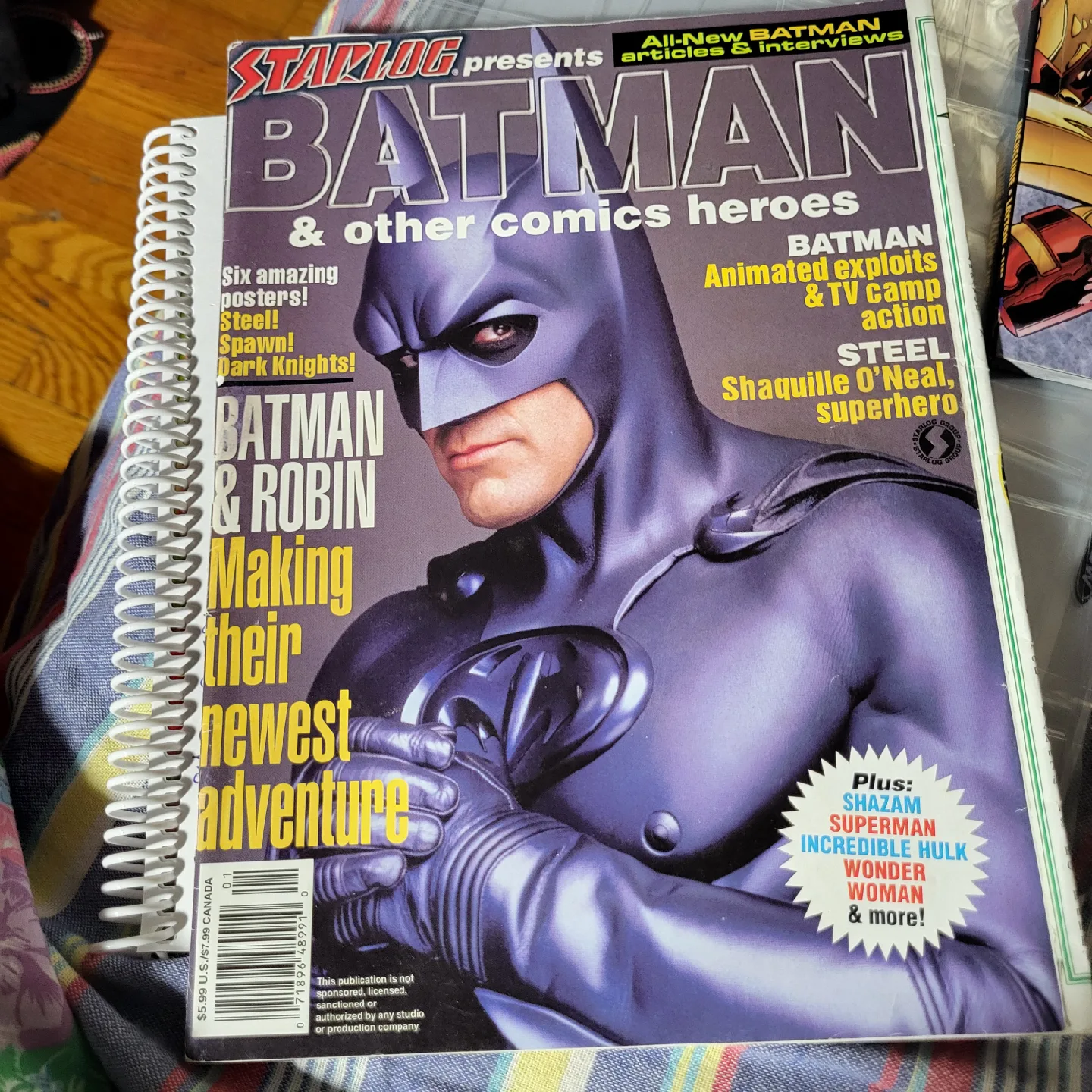STARLOG Batman Comics Magazine & Posters thumbnail