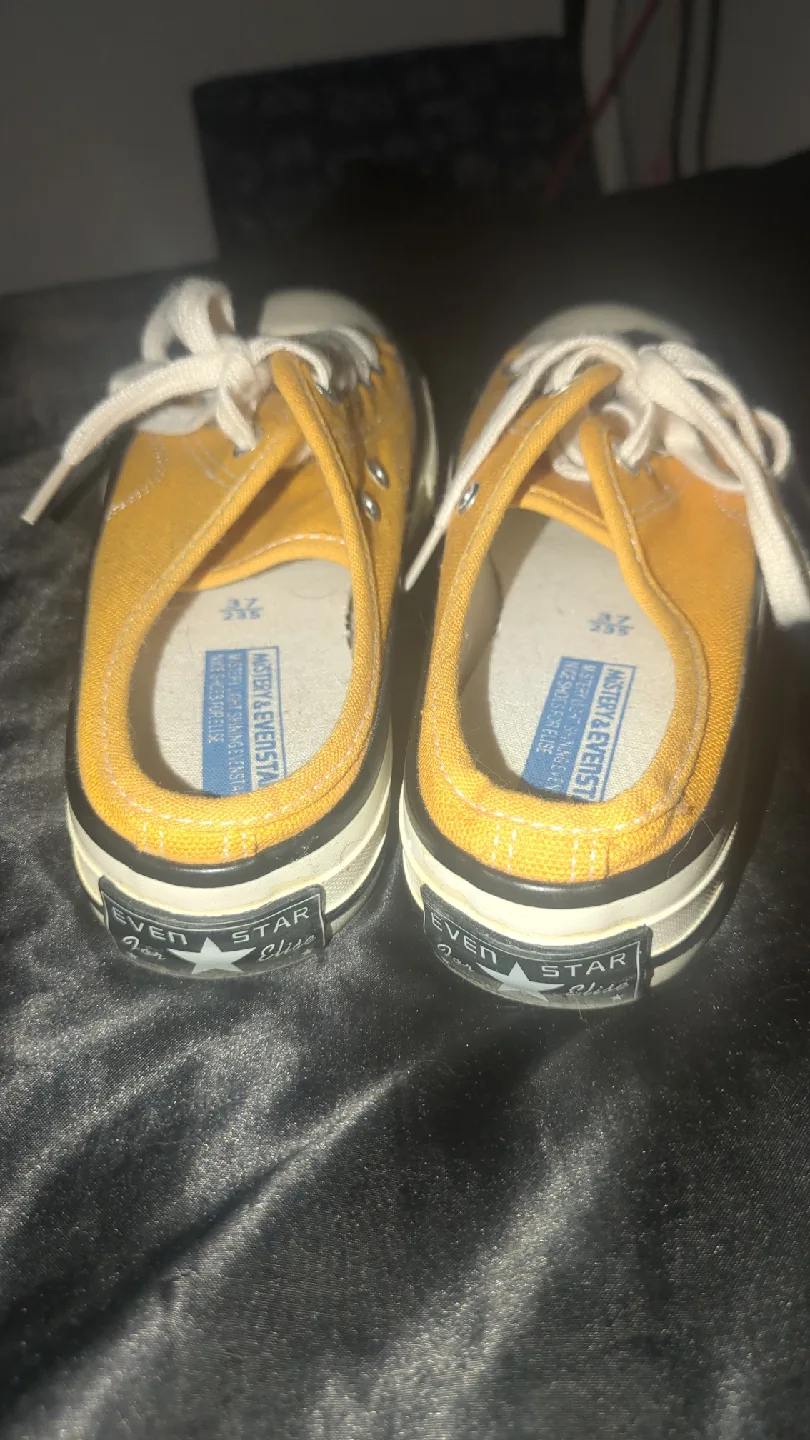 Mystery & Evenstar Yellow Canvas Shoes - Size 37 image indicator(2)