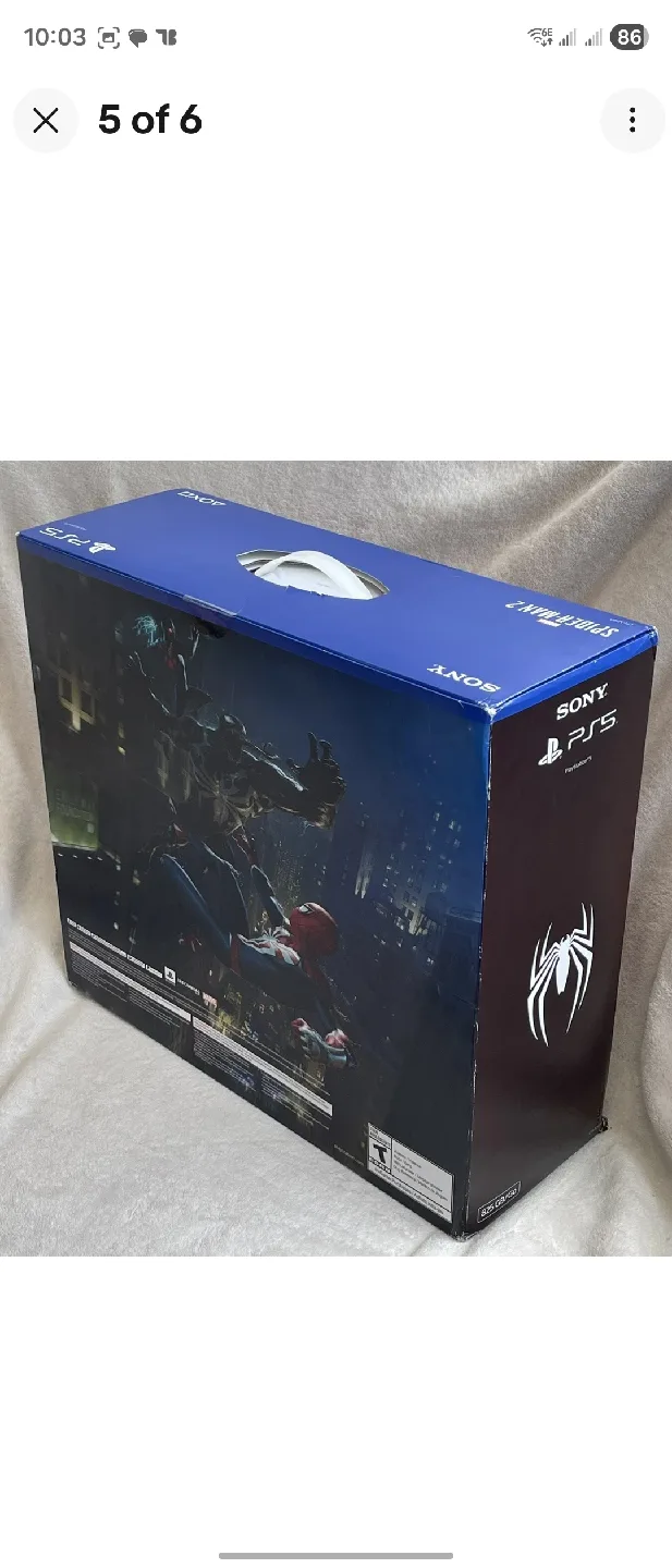 Sony PS5 Spider-Man 2 Limited Edition Console image indicator(5)