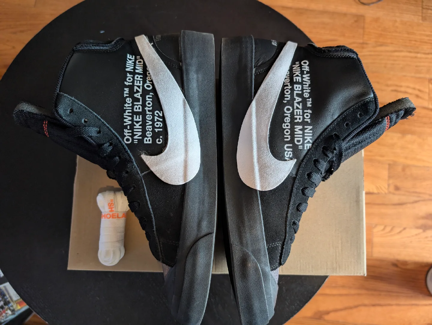 Nike x Off-White Blazer Mid Black US 10 image indicator(2)