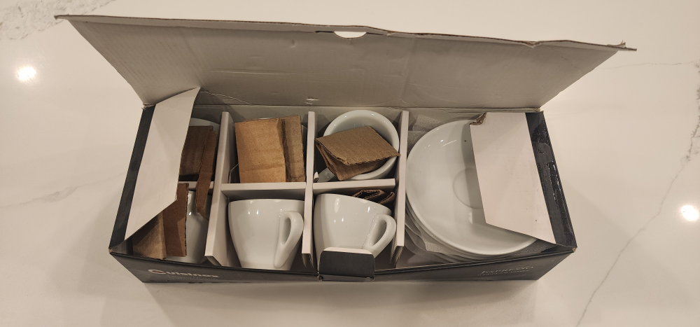 Cuisinox Espresso Cup & Saucer Set - 6 Cups - photo 2