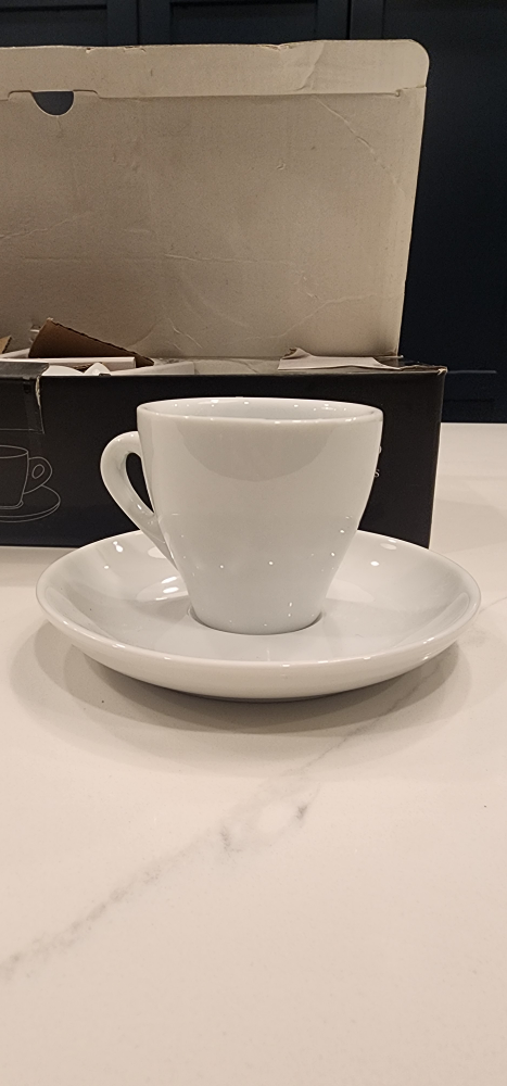 Cuisinox Espresso Cup & Saucer Set - 6 Cups