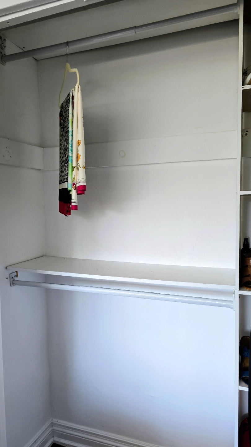 ClosetMaid Expandable Closet Organizer Kit, White