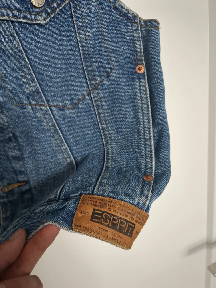90s Esprit Denim Vest image indicator(2)