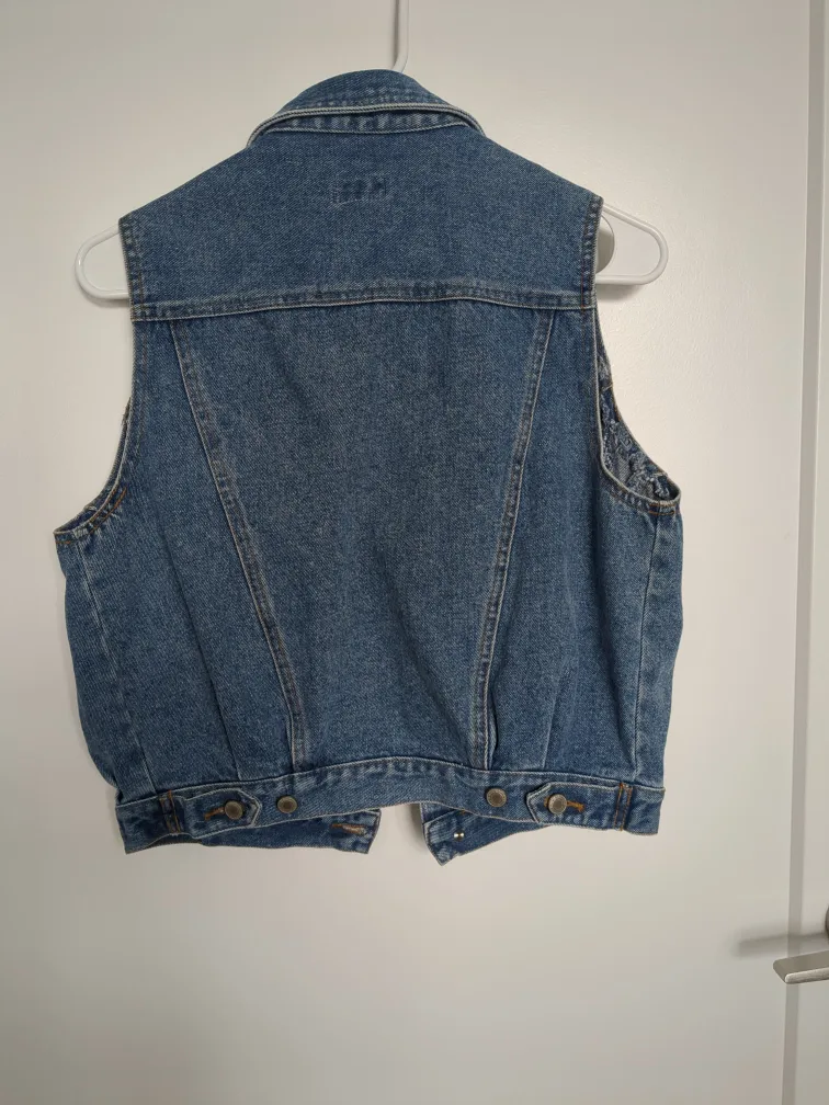90s Esprit Denim Vest image indicator(3)