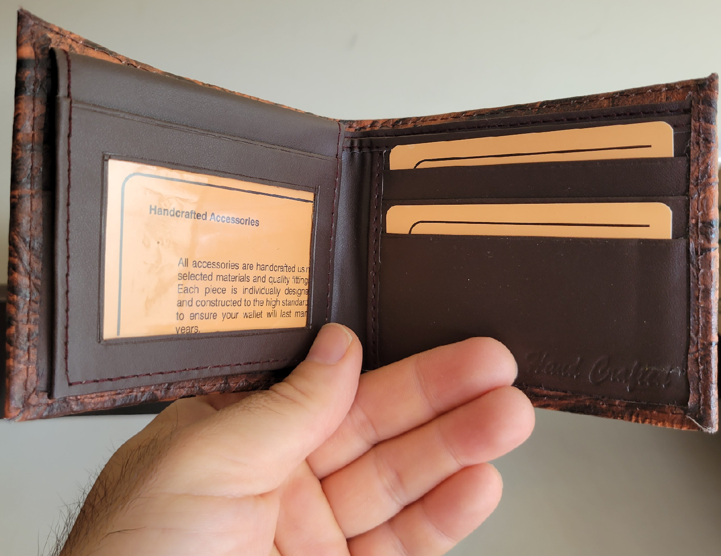 Beautiful Brown Wallet. Brand New. - photo 4