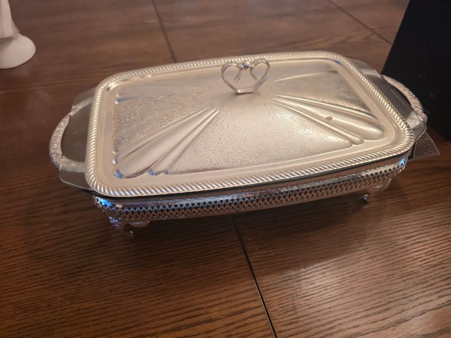 Queen Anne Silver Plated Table Server thumbnail