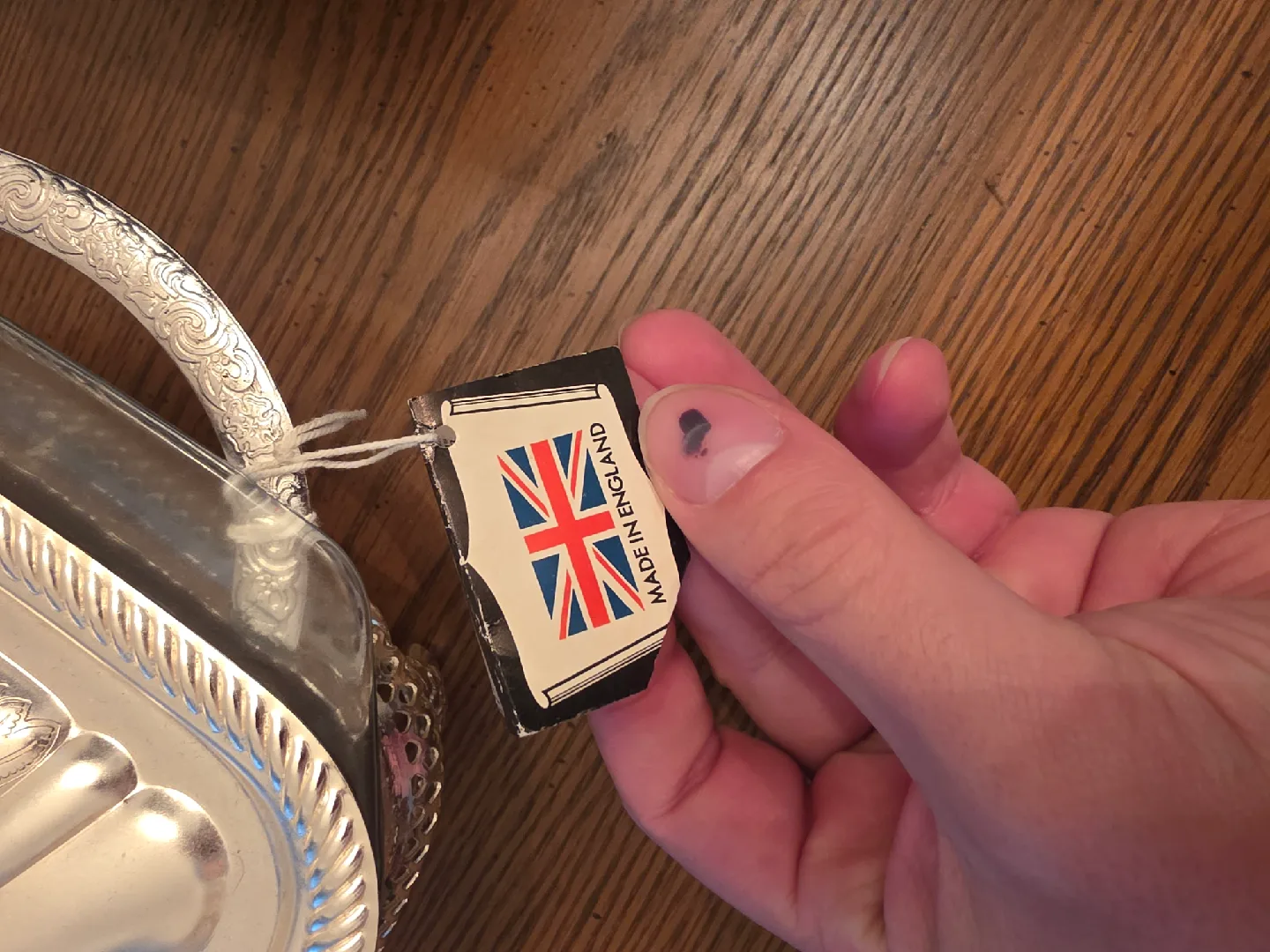 Queen Anne Silver Plated Table Server image indicator(5)