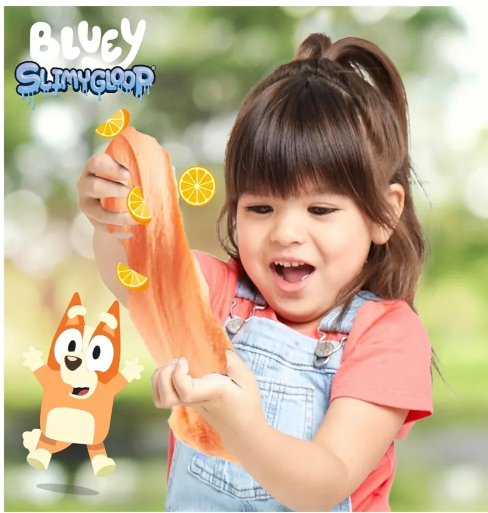 Bluey Slimygloop Bingo Cloud Slime - Orange Scented image indicator(2)