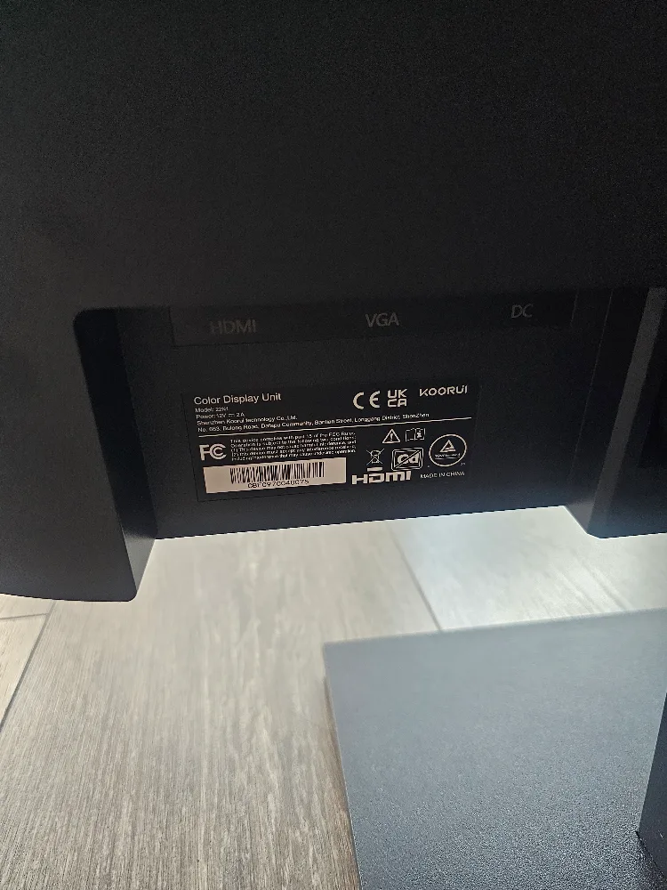 KOORUI 22 inch Computer Monitor image indicator(3)