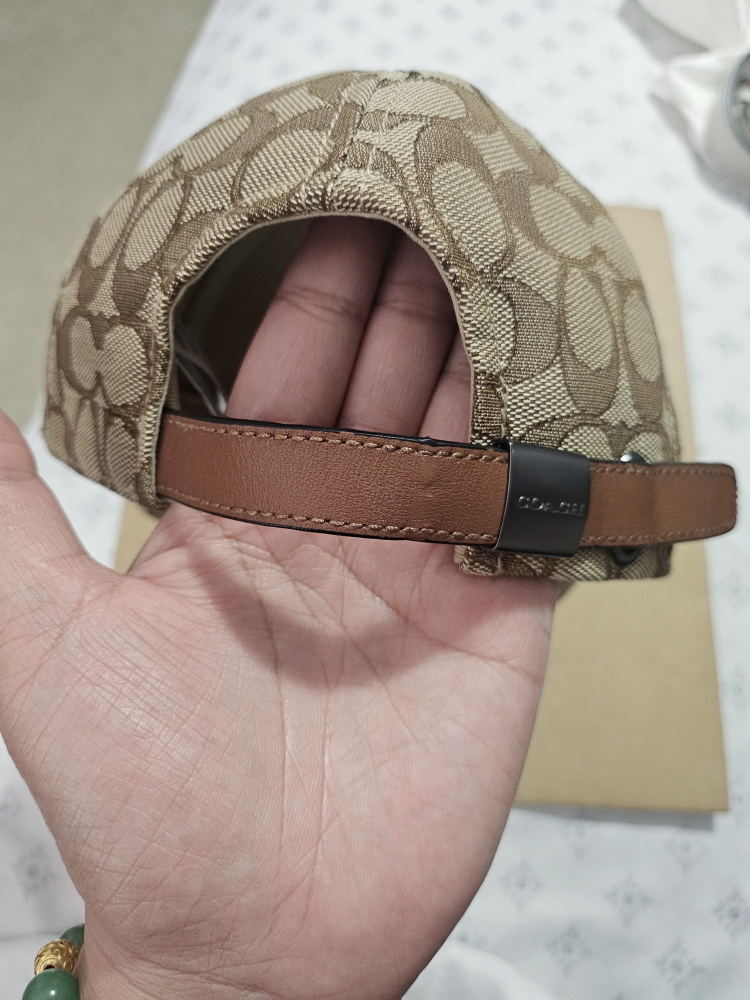Coach Signature Print Baseball Cap