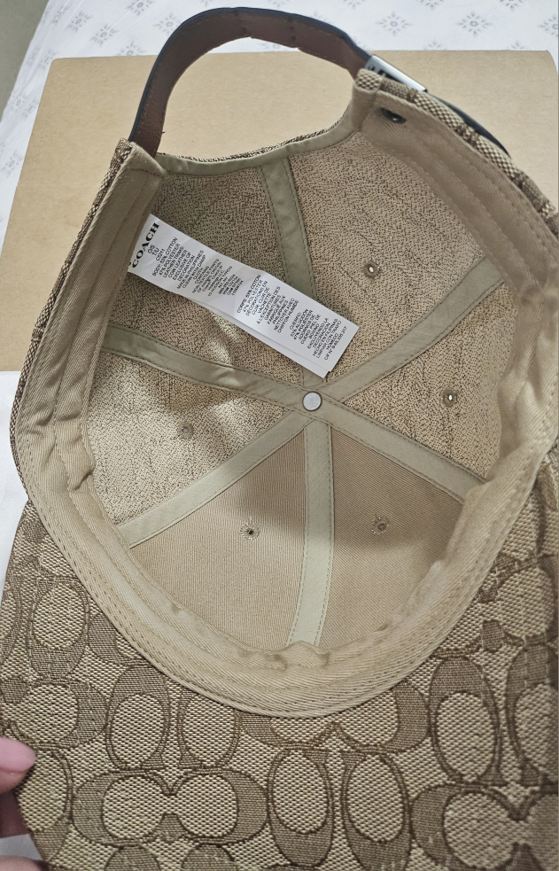 Coach Signature Print Baseball Cap - photo 2