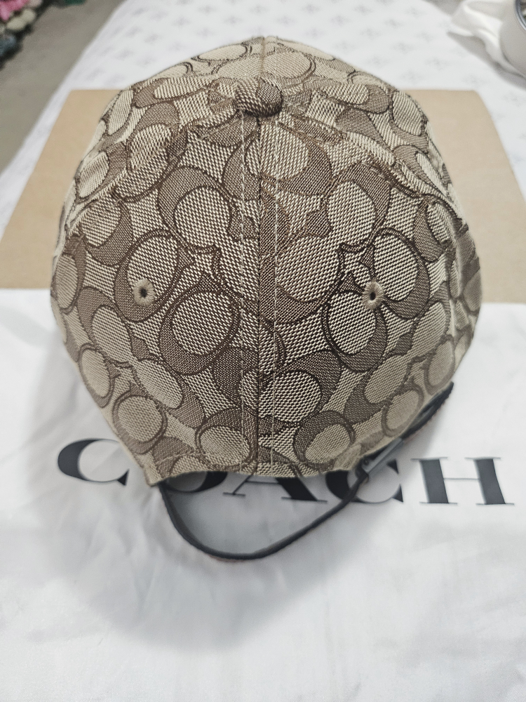 Coach Signature Print Baseball Cap - photo 3