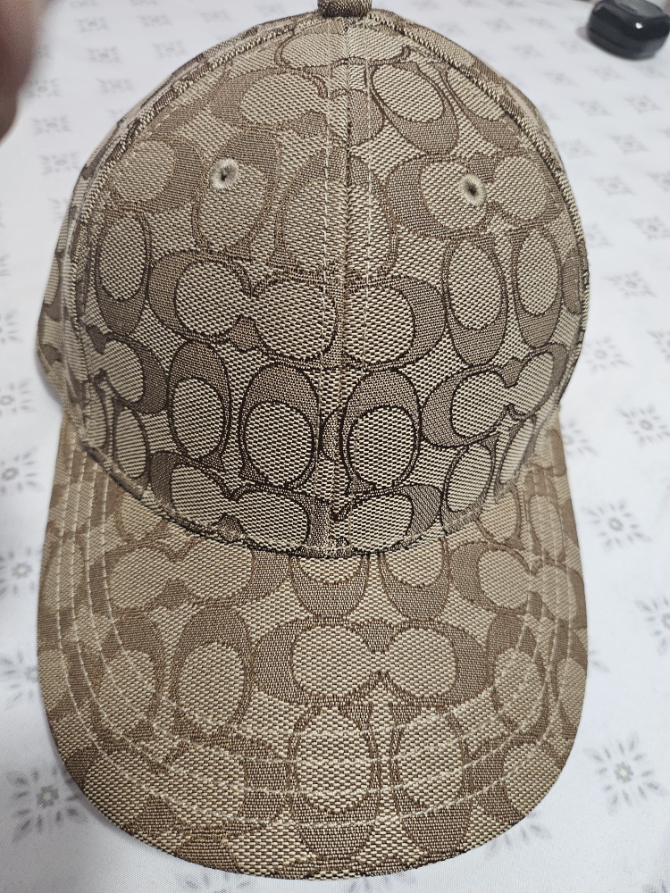 Coach Signature Print Baseball Cap - photo 4