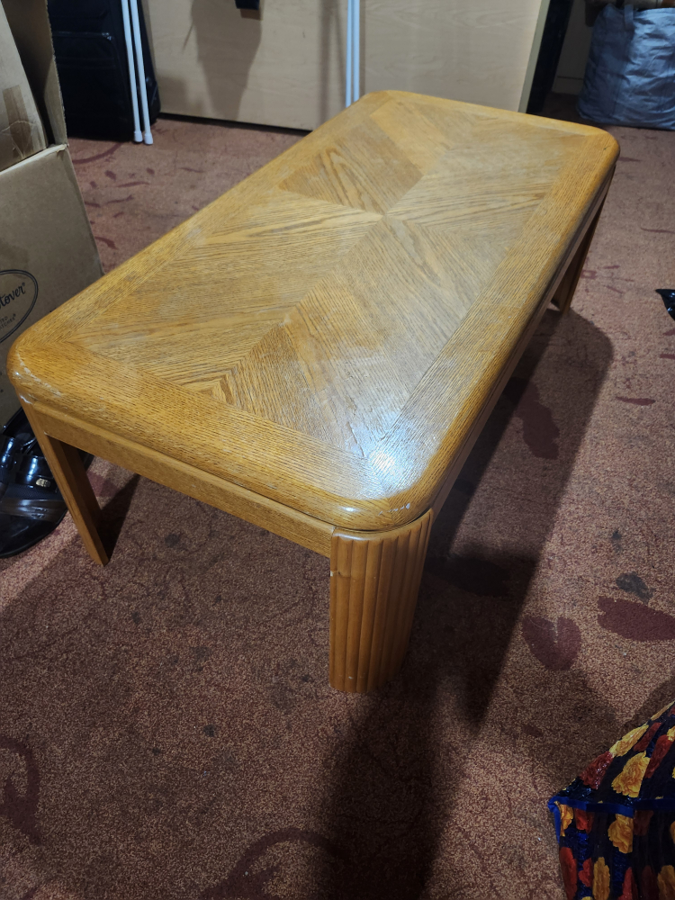 Wooden Coffee Table 🥕