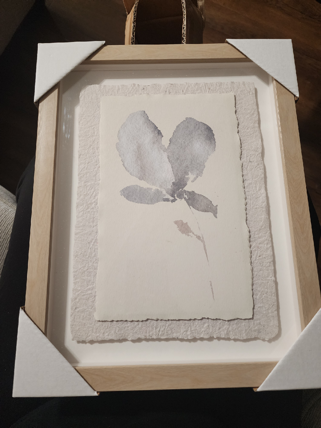 Framed Floral Art Print - photo 2