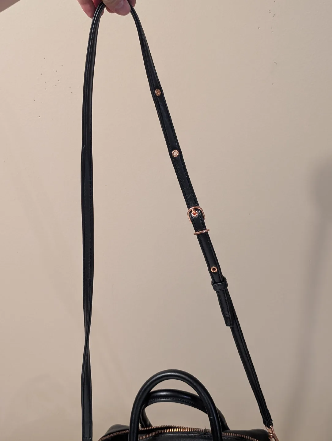 Matt & Nat Black Satchel Bag image indicator(3)