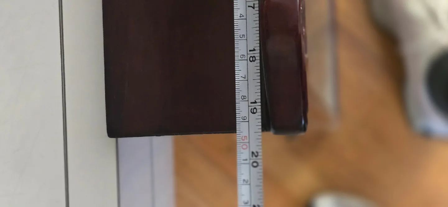 Antique China cabinet Curio Locking Glass door Wall mount 18 image indicator(7)