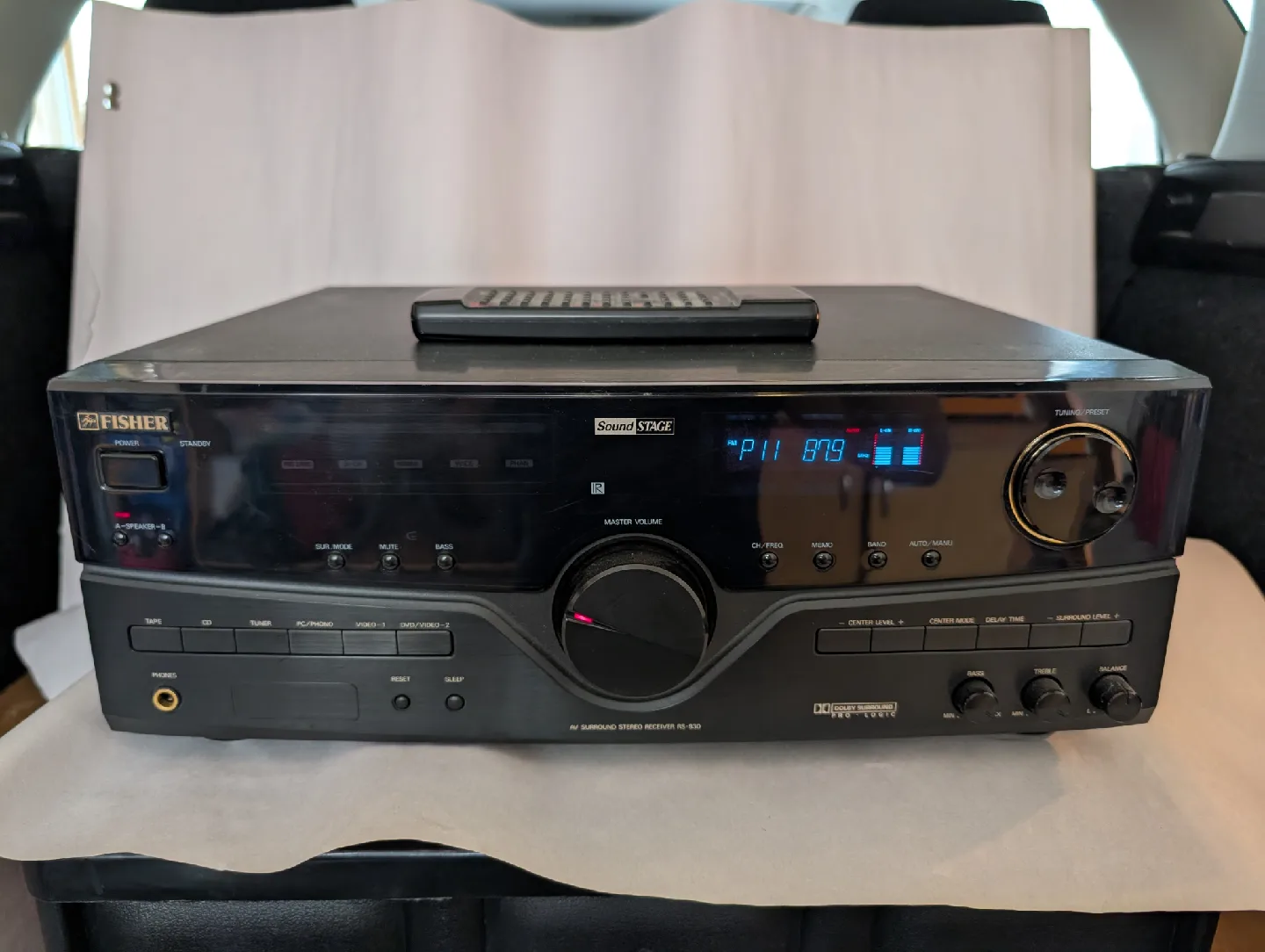 Fisher Sound Stage AV Surround Receiver RS-930 🥕 thumbnail