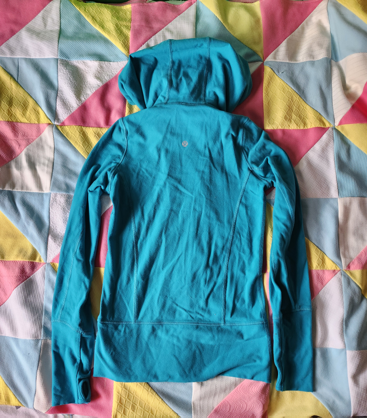 teal Lululemon hoodie/jacket - photo 2