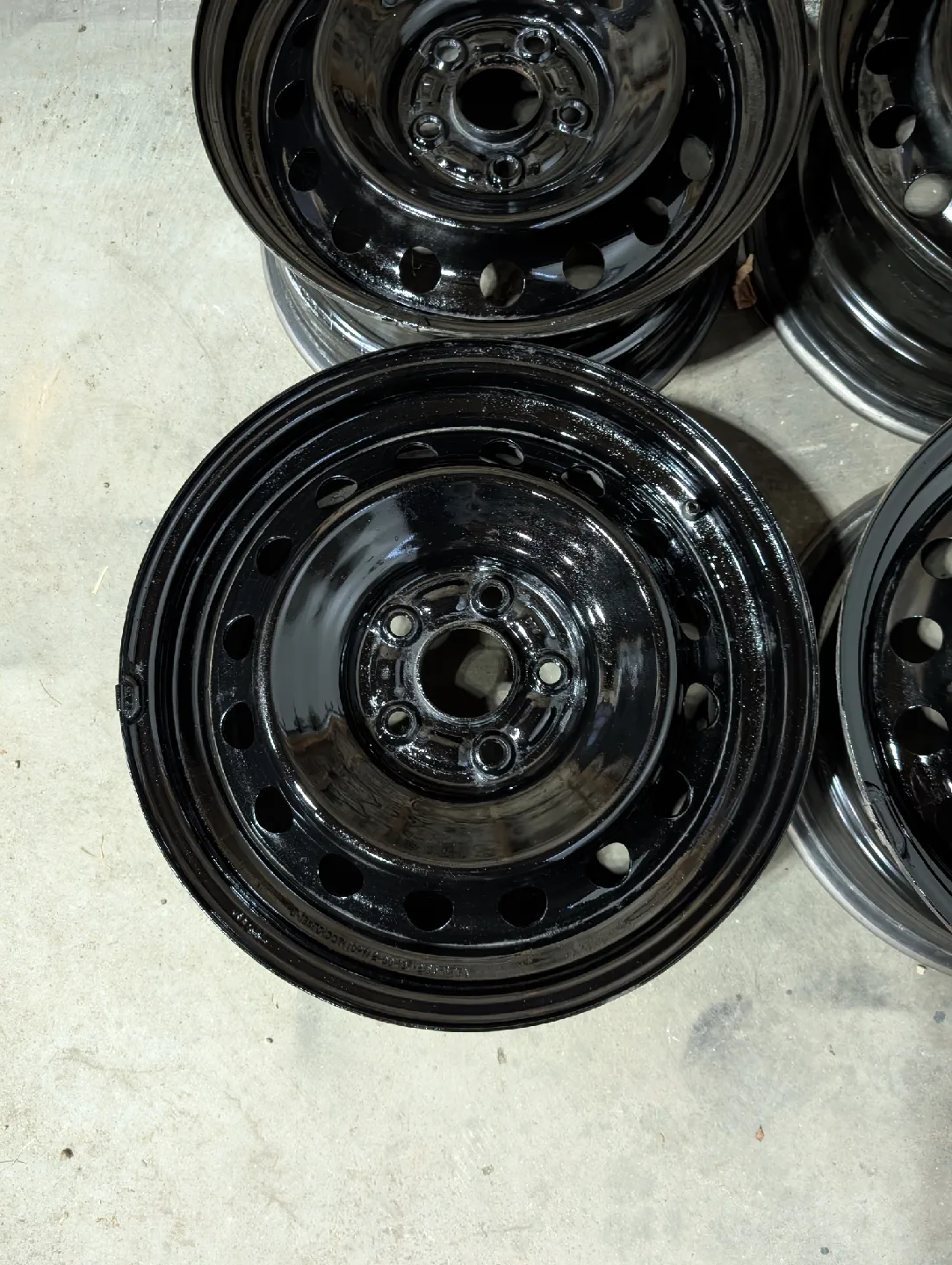 (4)-16 Inch Steel Rims Off 2016 Honda Civic image indicator(3)