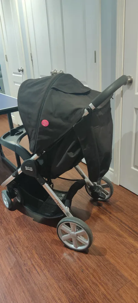 Britax B-Agile Stroller - Black, free footmuff image indicator(2)