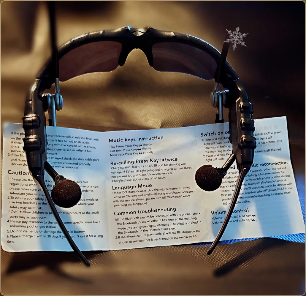 Bluetooth Sunglasses with Headphones, and more! image indicator(2)