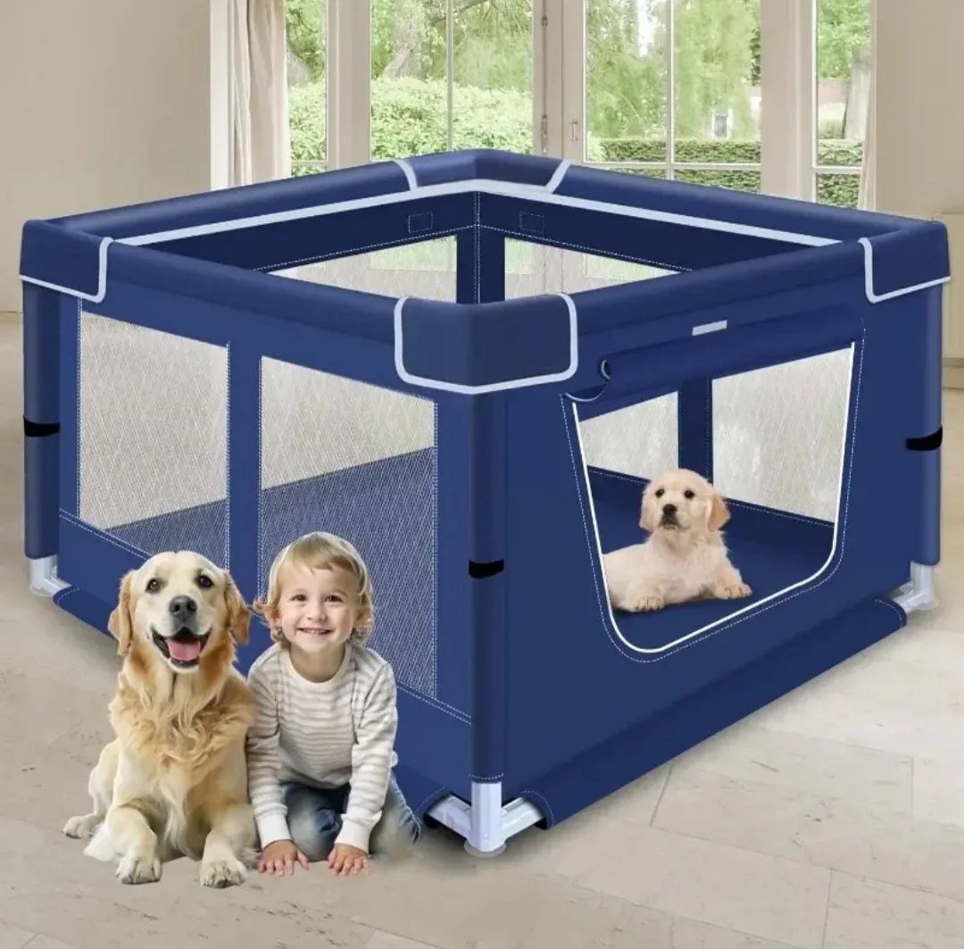 New Pet Playpen - Breathable & Safe thumbnail