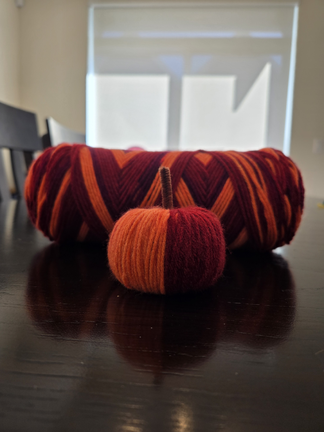 Handmade Yarn Pumpkins - Fall Decor - photo 3