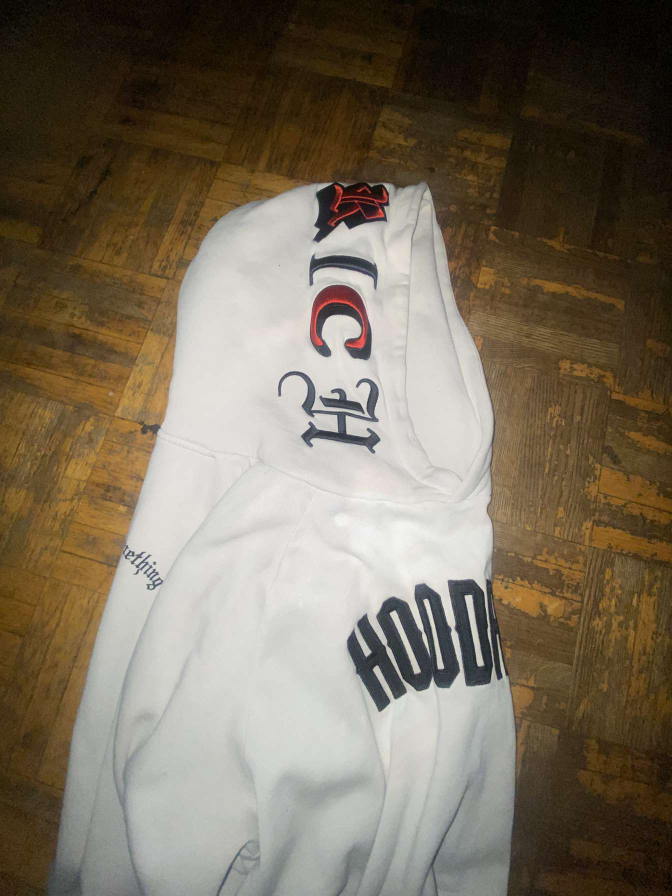 Hoodrich White Hoodie Size L - photo 2