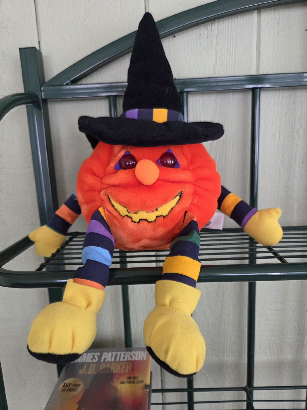 Pumpkin Witch Plush Toy