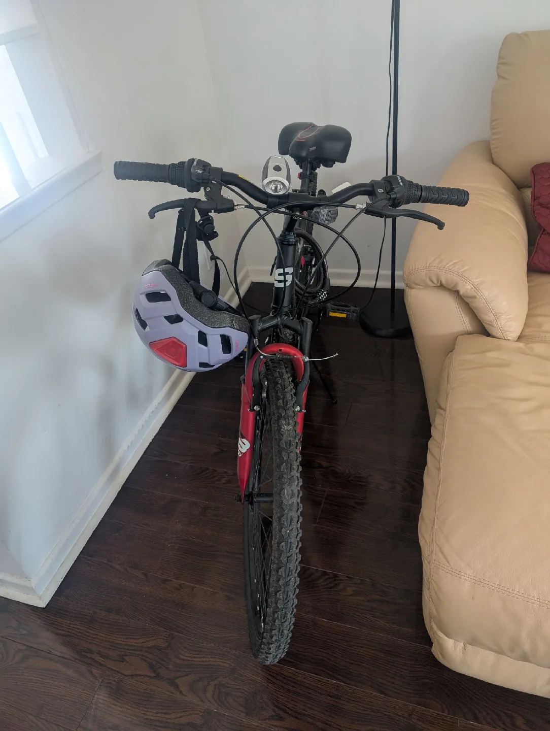 Mountain Bike with Helmet