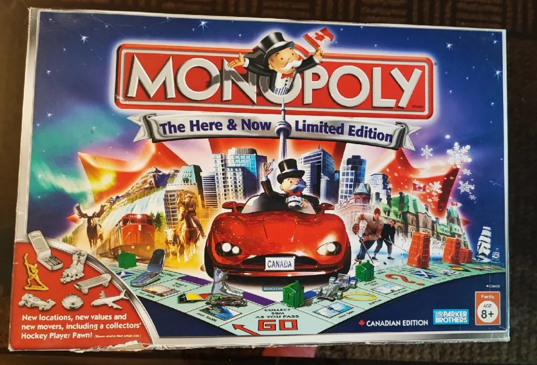 🥕Monopoly The Here and Now Canadian Edition thumbnail