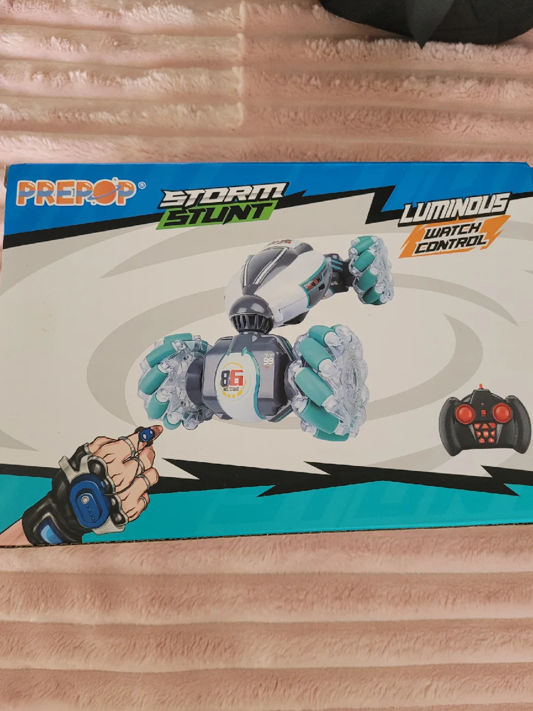 PREPOP Storm Stunt Luminous Watch Control Car