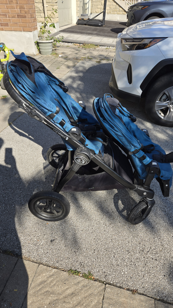 City Select Double Stroller - Teal - photo 2
