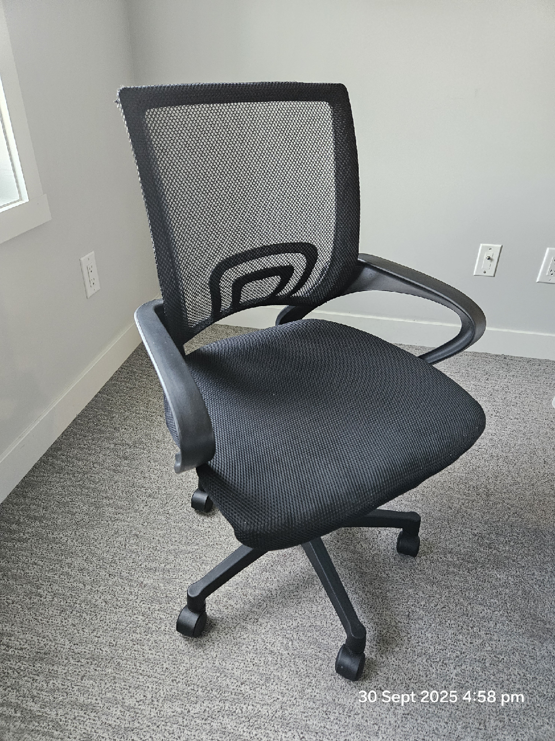 Black Mesh Office Chair