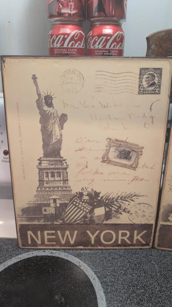 New York & Paris Wall Decor thumbnail